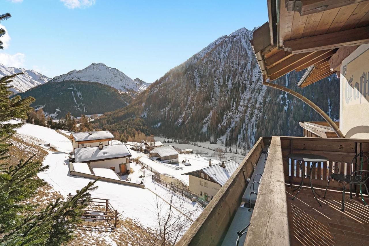 Ferienwohnung Innerwalten 200 San Leonardo in Passiria Dış mekan fotoğraf